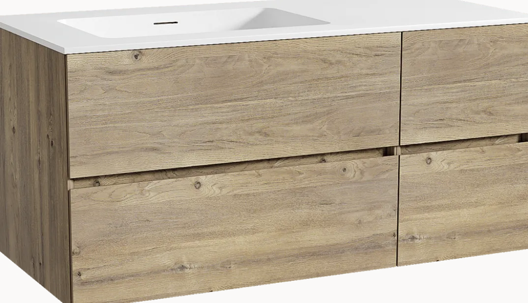 Storke Edge badkamermeubel met Mata wastafel