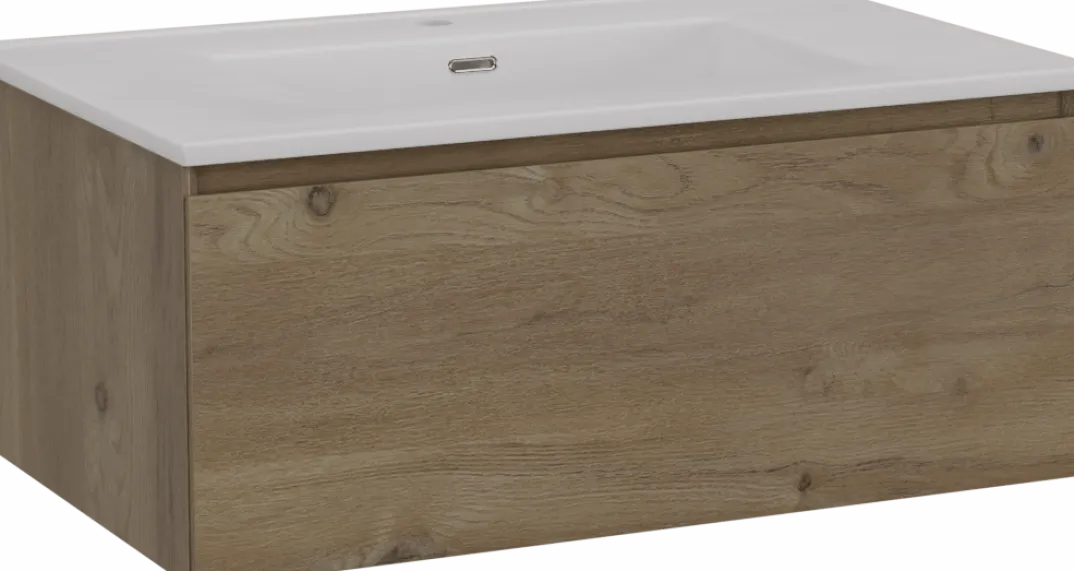 Storke Edge badkamermeubel met Kera wastafel
