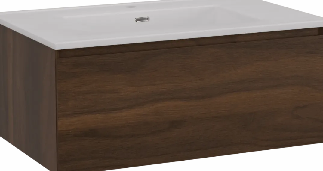 Storke Edge badkamermeubel met Kera wastafel