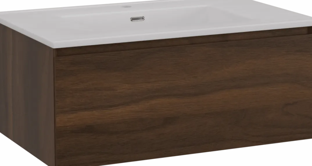 Storke Edge badkamermeubel met Kera wastafel