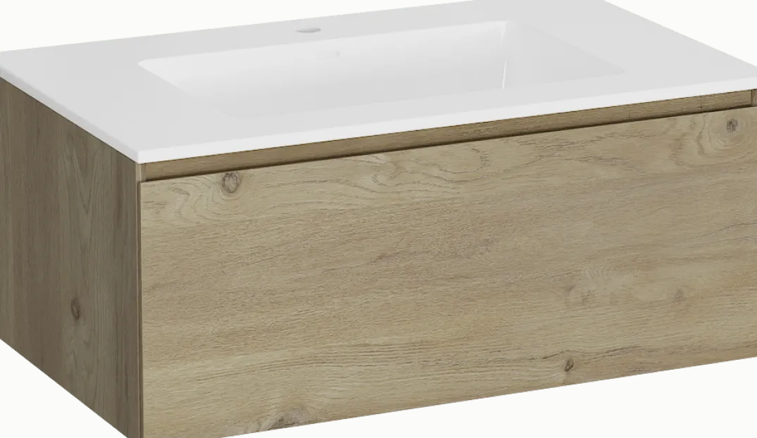 Storke Edge badkamermeubel met Bilia wastafel