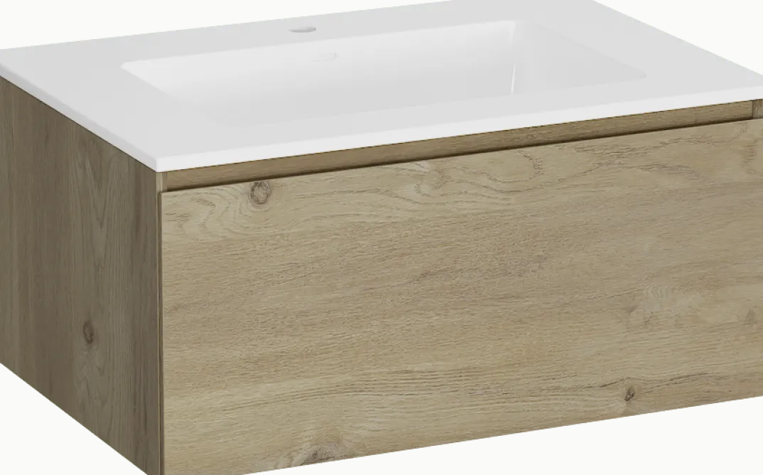 Storke Edge badkamermeubel met Bilia wastafel
