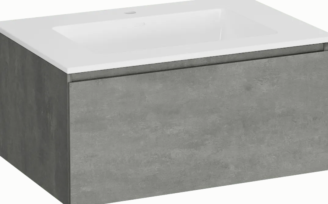 Storke Edge badkamermeubel met Bilia wastafel
