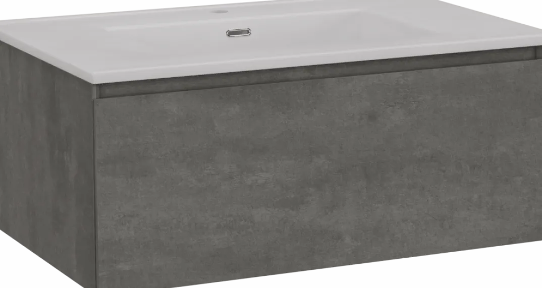 Storke Edge badkamermeubel met Kera wastafel