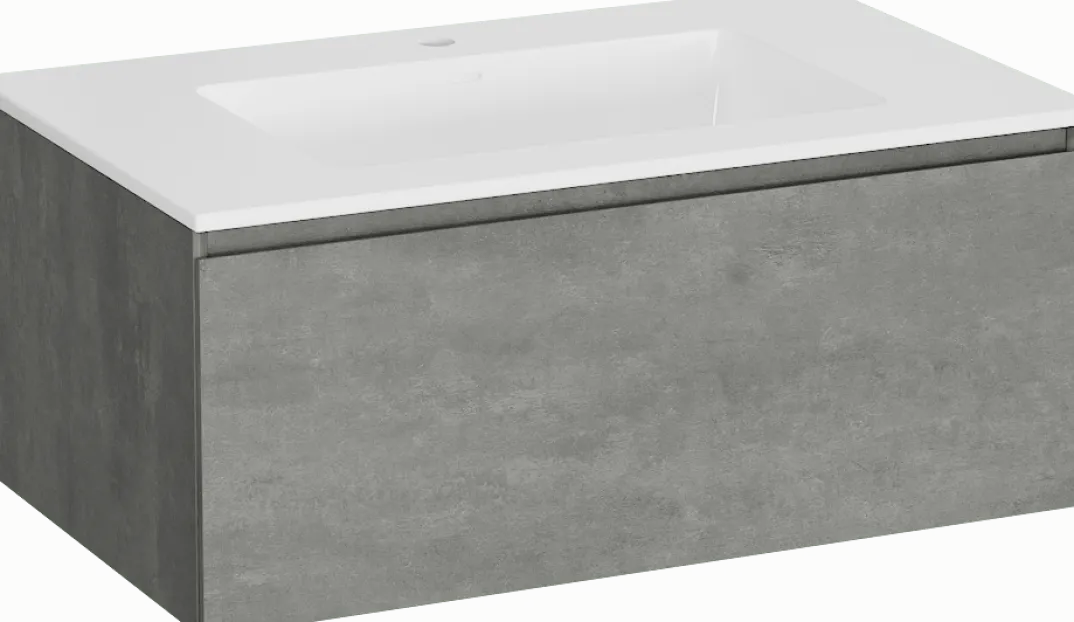 Storke Edge badkamermeubel met Bilia wastafel