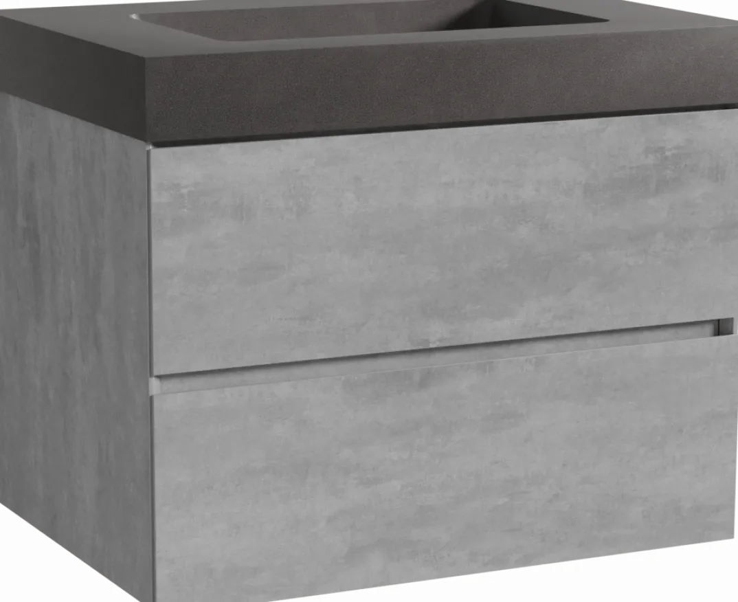Storke Edge badkamermeubel met Scuro High wastafel