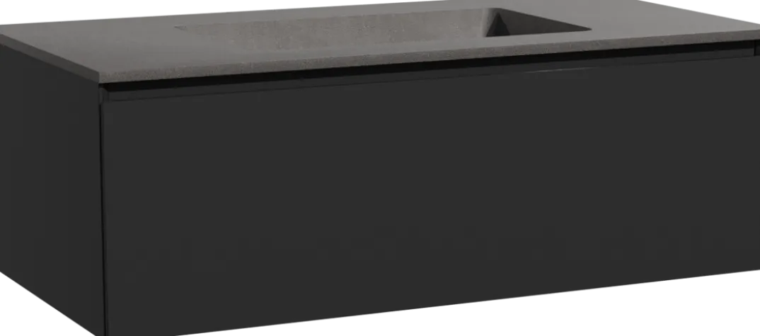 Storke Edge badkamermeubel met Scuro wastafel