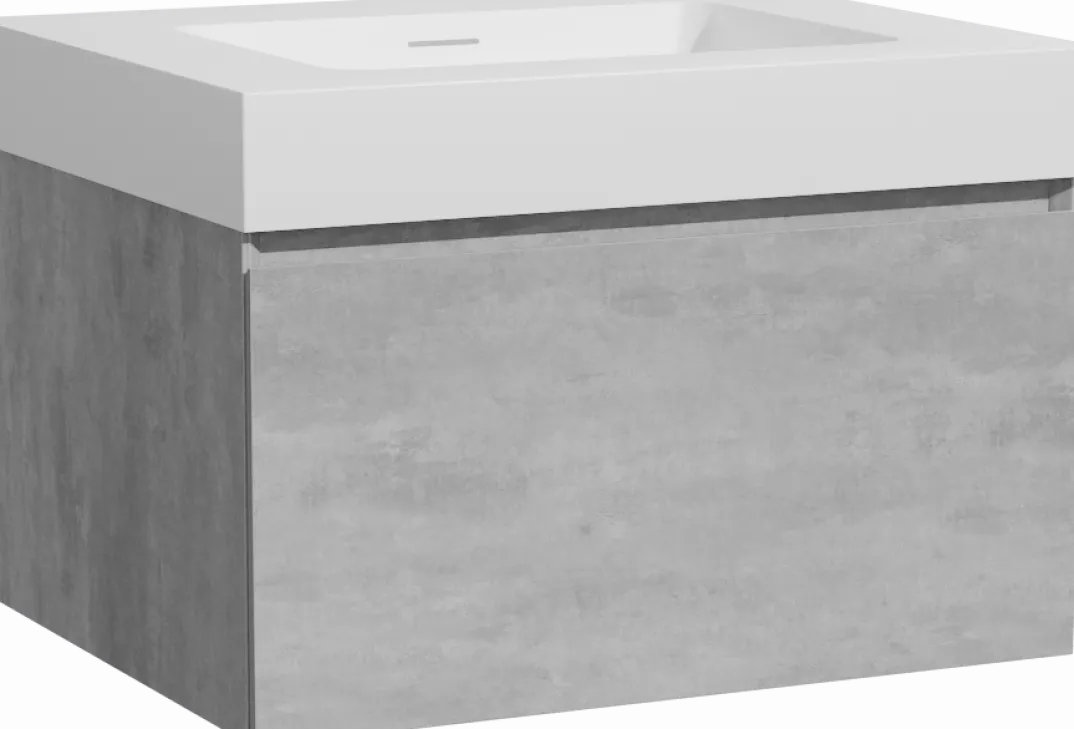 Storke Edge badkamermeubel met Mata High wastafel