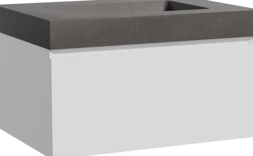 Storke Edge badkamermeubel met Scuro High wastafel