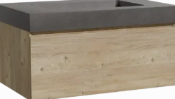 Storke Edge badkamermeubel met Scuro High wastafel