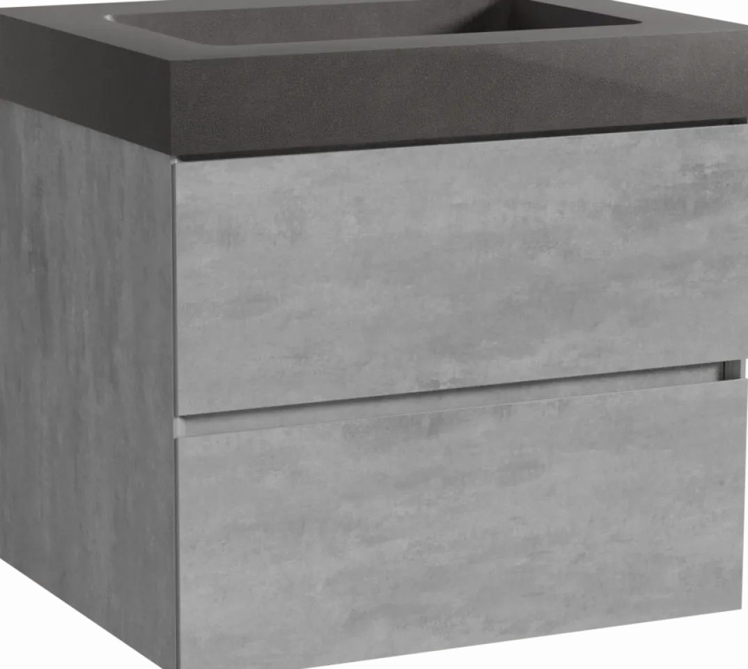 Storke Edge badkamermeubel met Scuro High wastafel