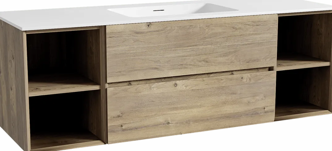 Storke Edge badkamermeubel met Mata wastafel