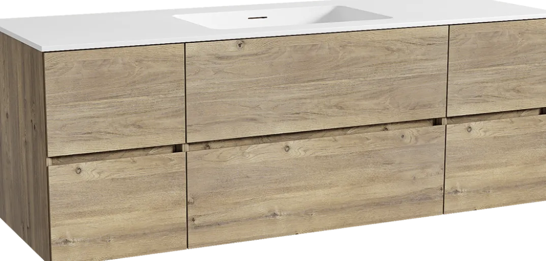 Storke Edge badkamermeubel met Mata wastafel