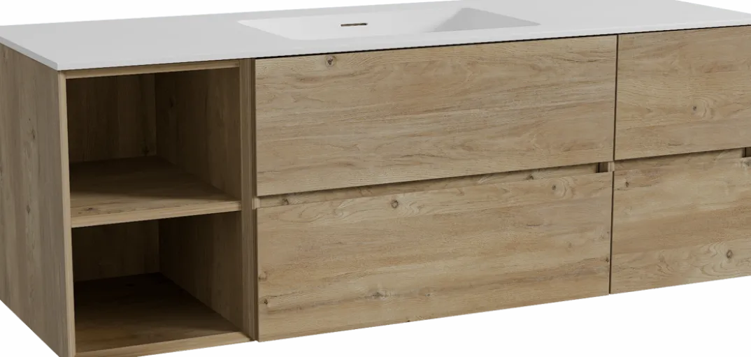 Storke Edge badkamermeubel met Mata wastafel