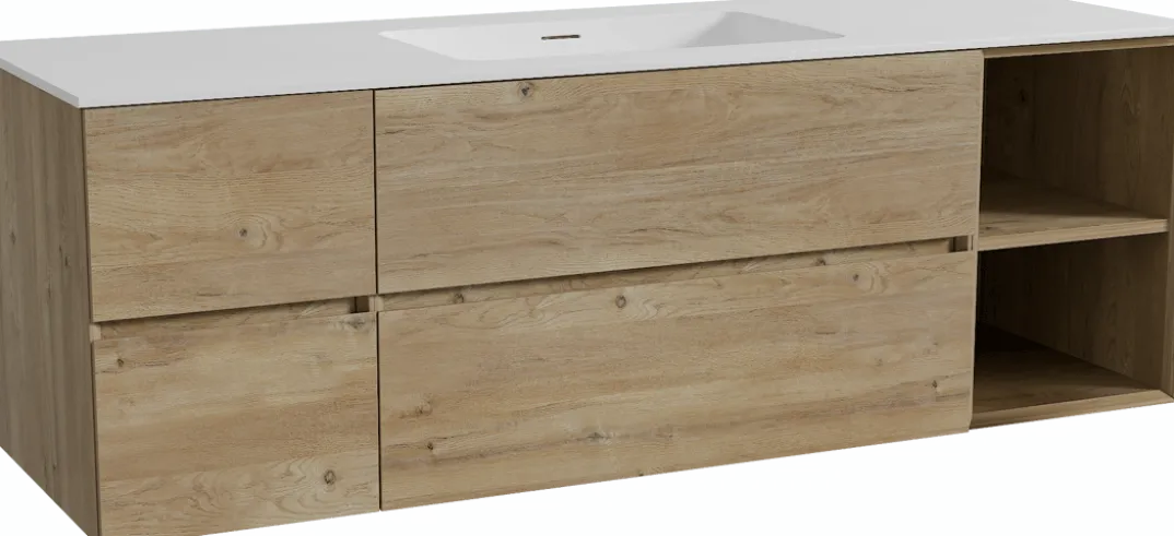 Storke Edge badkamermeubel met Mata wastafel