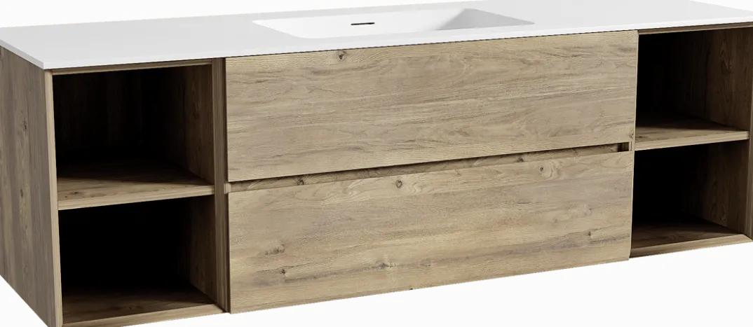 Storke Edge badkamermeubel met Mata wastafel