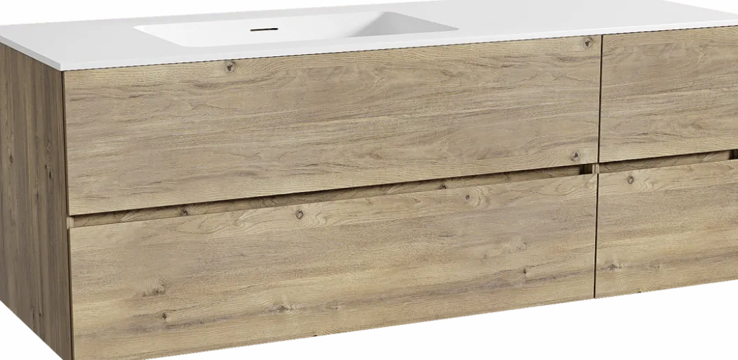 Storke Edge badkamermeubel met Mata wastafel