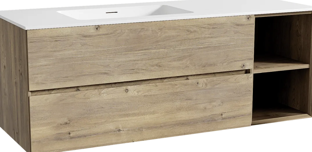Storke Edge badkamermeubel met Mata wastafel