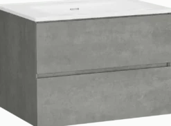 Storke Edge badkamermeubel met Kera wastafel, afvoerplug inbegrepen
