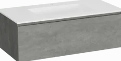 Storke Edge badkamermeubel met Bilia wastafel
