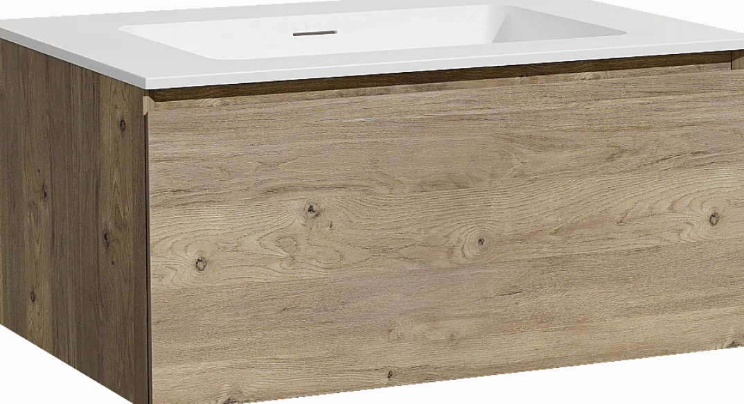 Storke Edge badkamermeubel met Mata wastafel