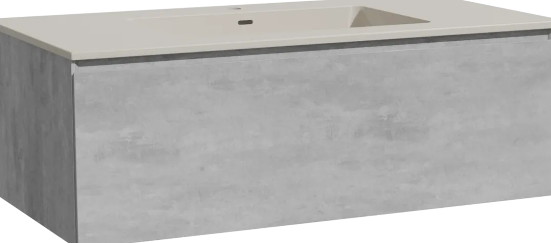 Storke Edge badkamermeubel met Diva wastafel