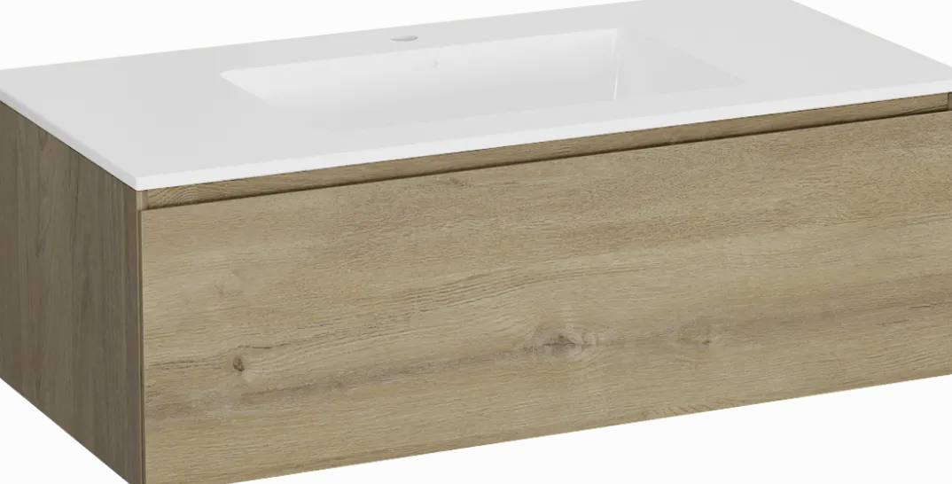 Storke Edge badkamermeubel met Bilia wastafel