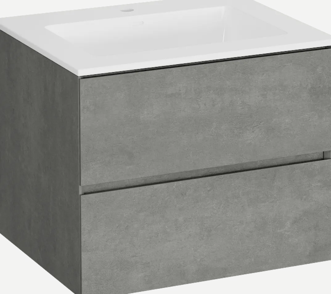 Storke Edge badkamermeubel met Bilia wastafel