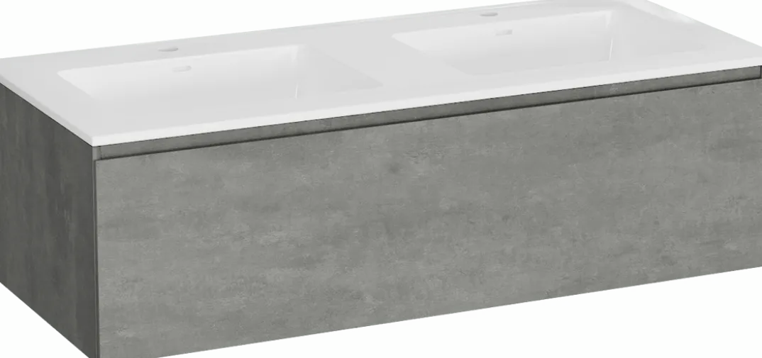 Storke Edge badkamermeubel met Bilia wastafel