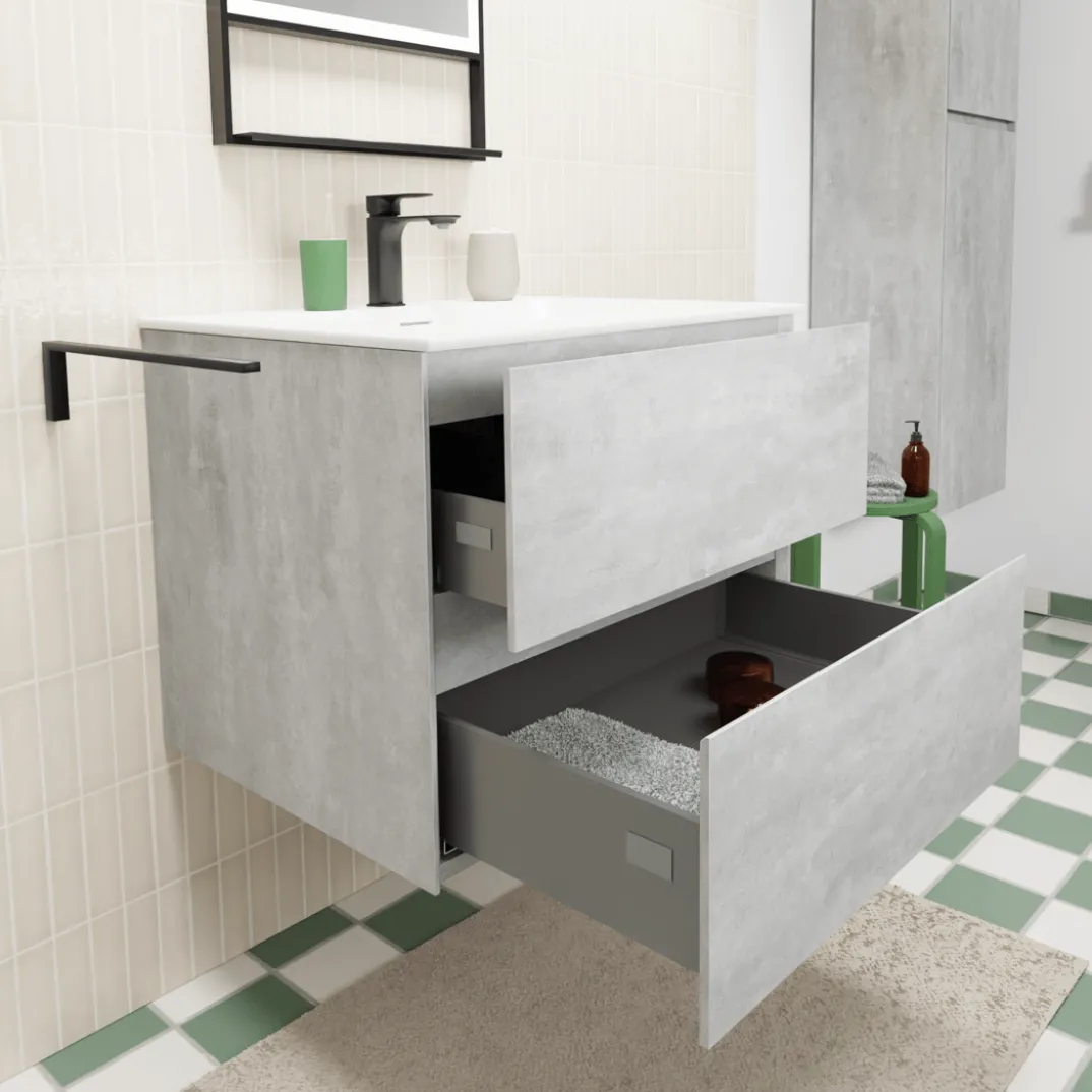 Storke Edge badkamermeubel met Mata wastafel
