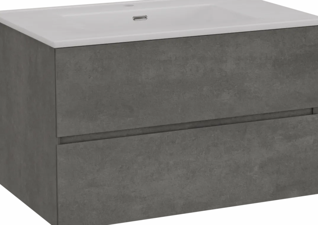 Storke Edge badkamermeubel met Kera wastafel