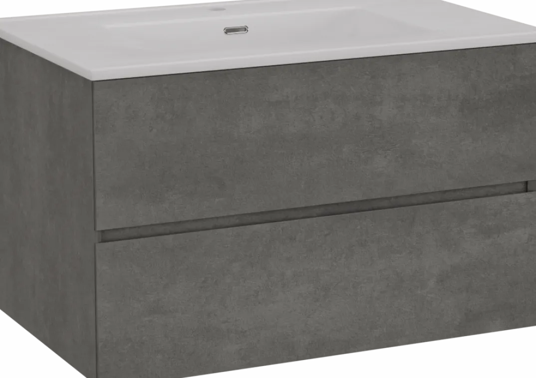 Storke Edge badkamermeubel met Kera wastafel