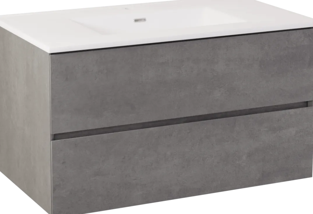 Storke Edge badkamermeubel met Kera wastafel