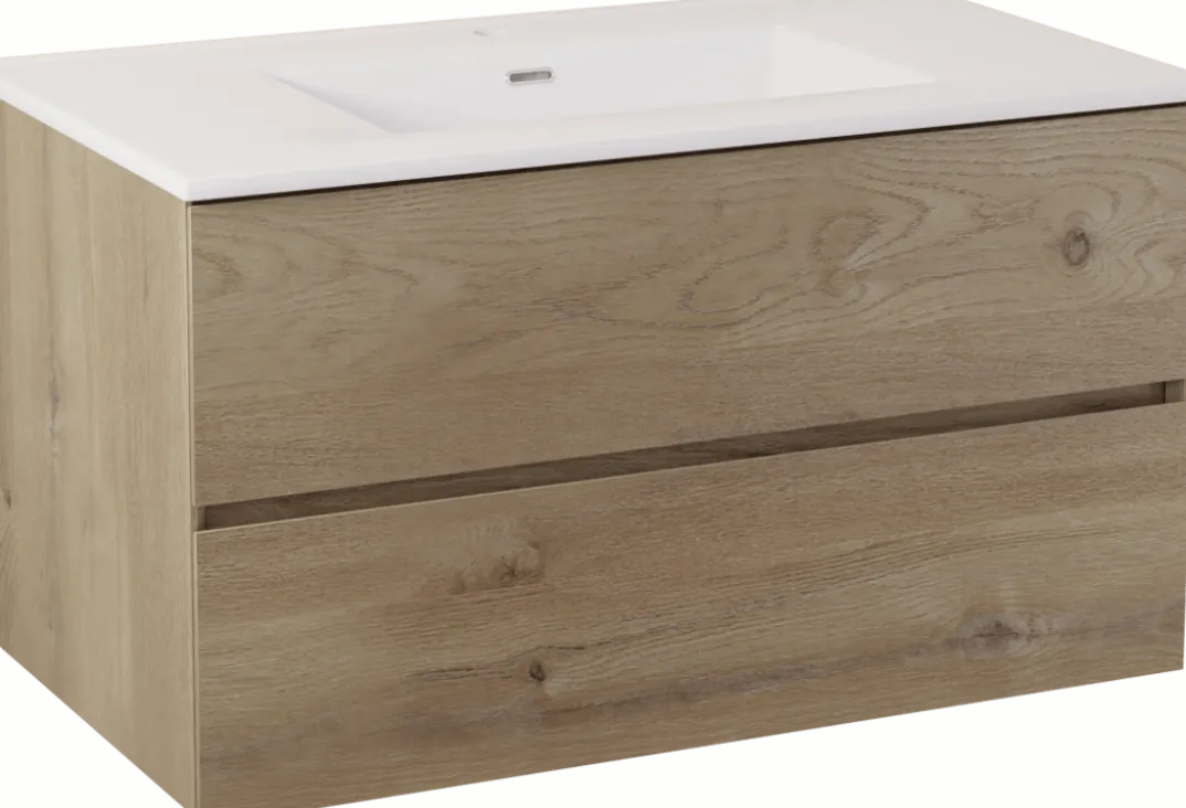 Storke Edge badkamermeubel met Kera wastafel