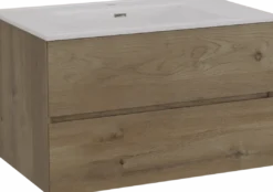 Storke Edge badkamermeubel met Kera wastafel