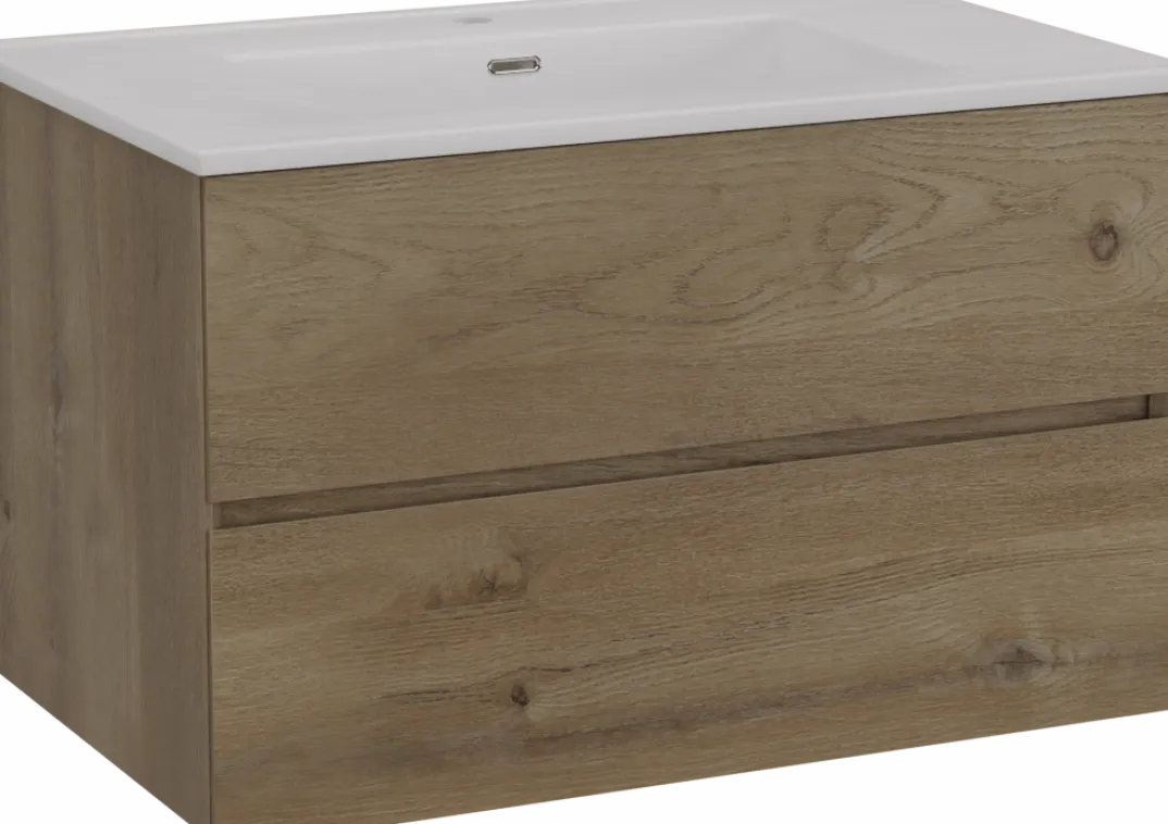 Storke Edge badkamermeubel met Kera wastafel