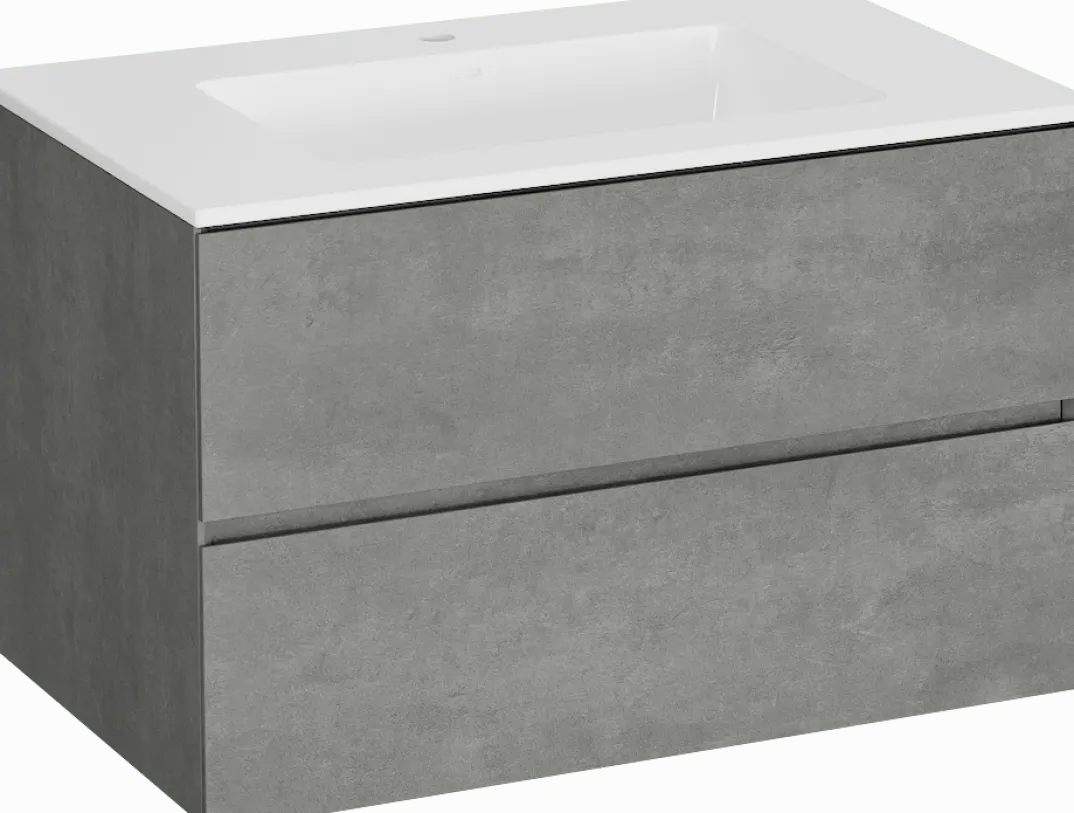 Storke Edge badkamermeubel met Bilia wastafel