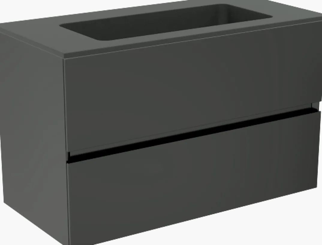 Storke Edge badkamermeubel met Scuro wastafel
