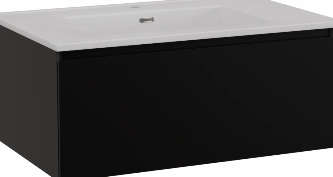 Storke Edge badkamermeubel met Kera wastafel