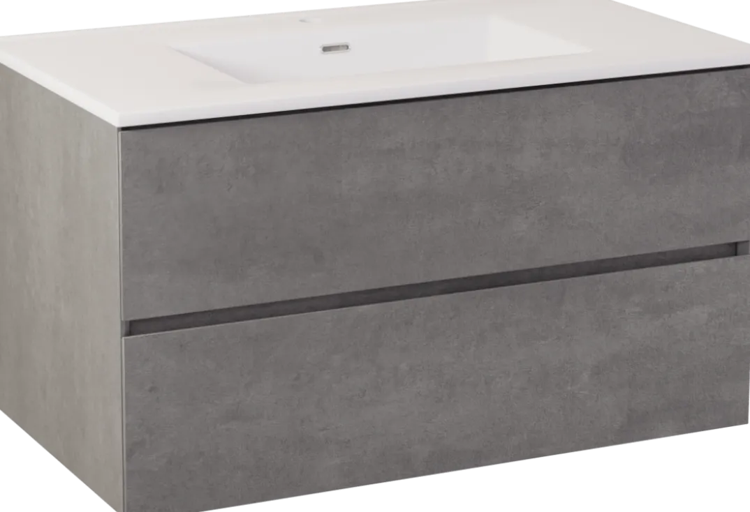 Storke Edge badkamermeubel met Kera wastafel