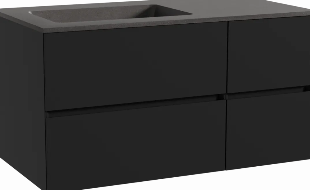 Storke Edge badkamermeubel met Scuro wastafel