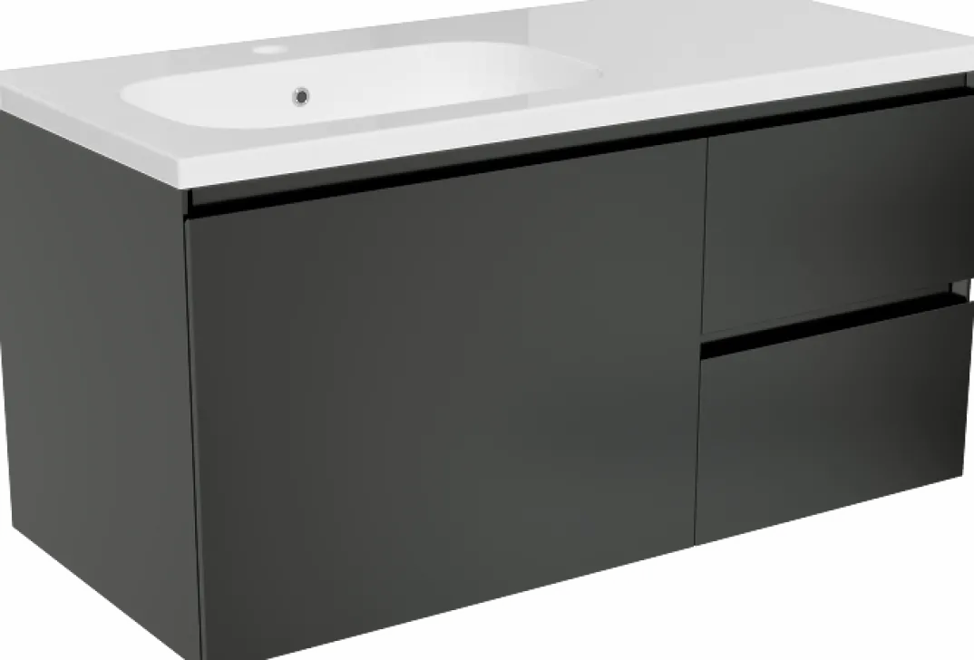 Storke Edge badkamermeubel met Planza wastafel