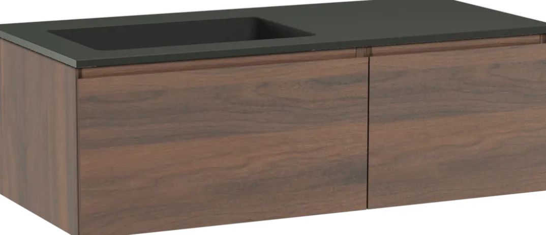 Storke Edge badkamermeubel met Scuro wastafel