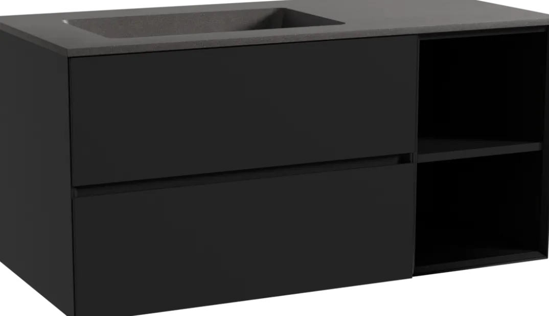 Storke Edge badkamermeubel met Scuro wastafel