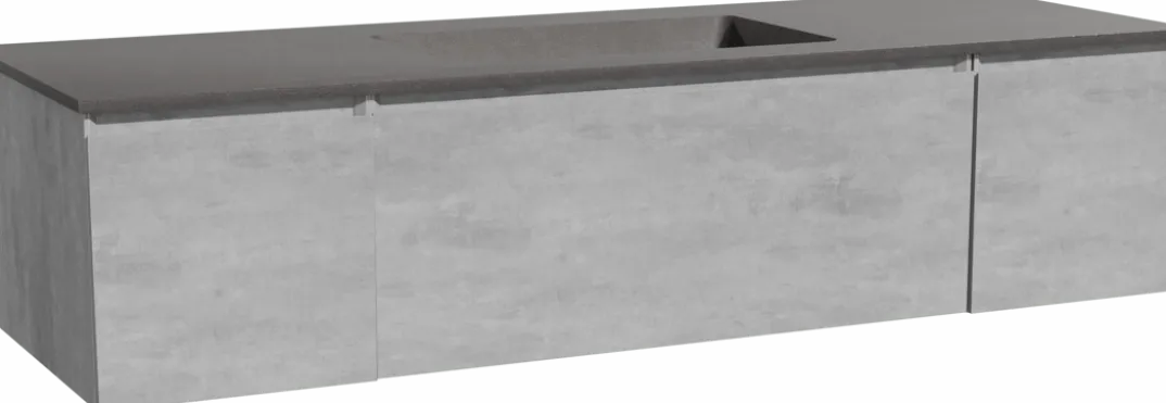 Storke Edge badkamermeubel met Scuro wastafel