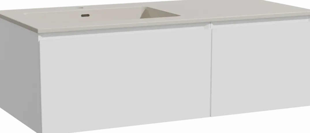 Storke Edge badkamermeubel met Diva wastafel