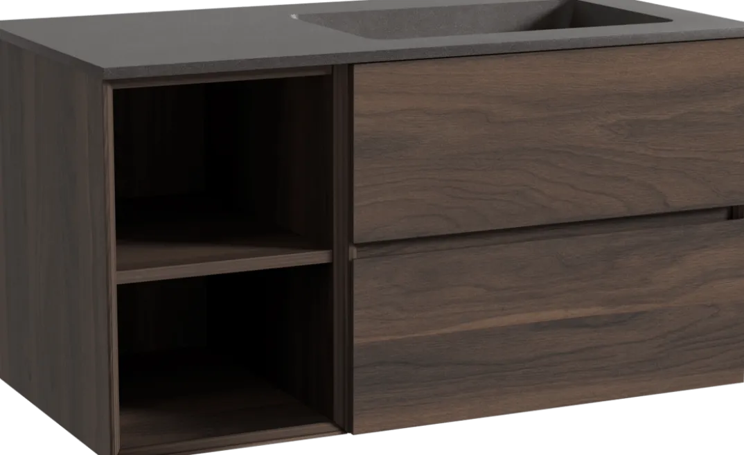 Storke Edge badkamermeubel met Scuro wastafel