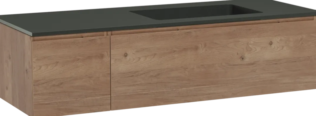 Storke Edge badkamermeubel met Scuro wastafel