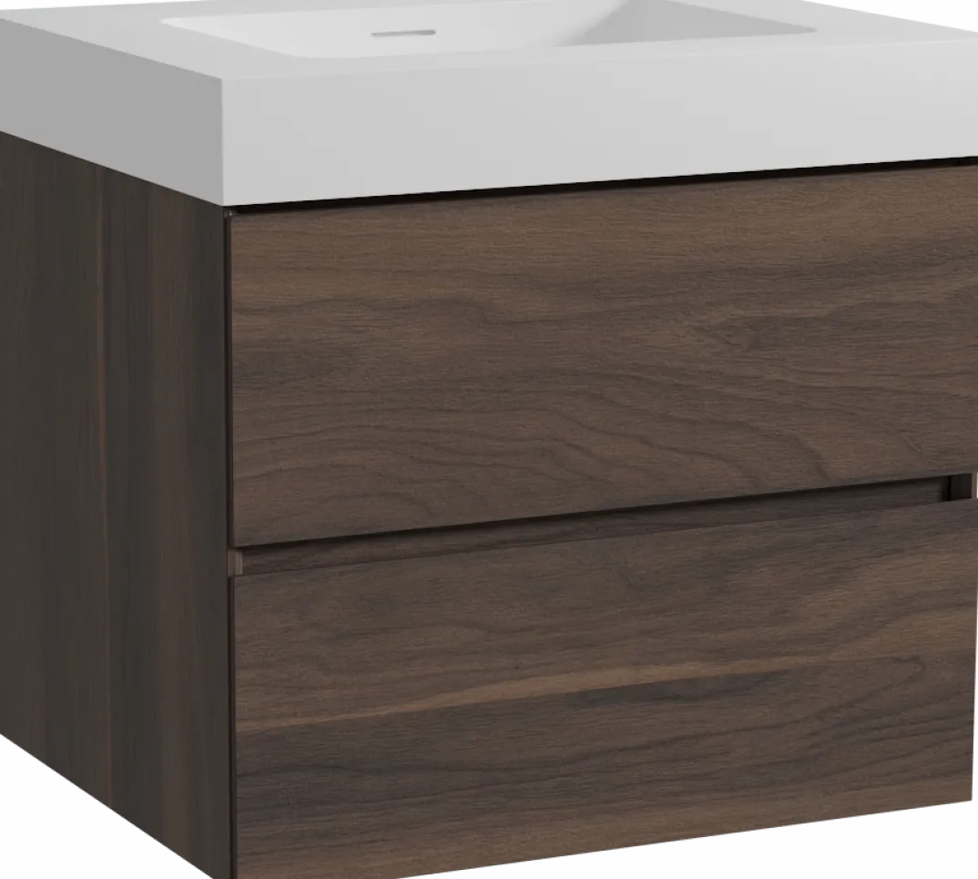 Storke Edge badkamermeubel met Mata High wastafel