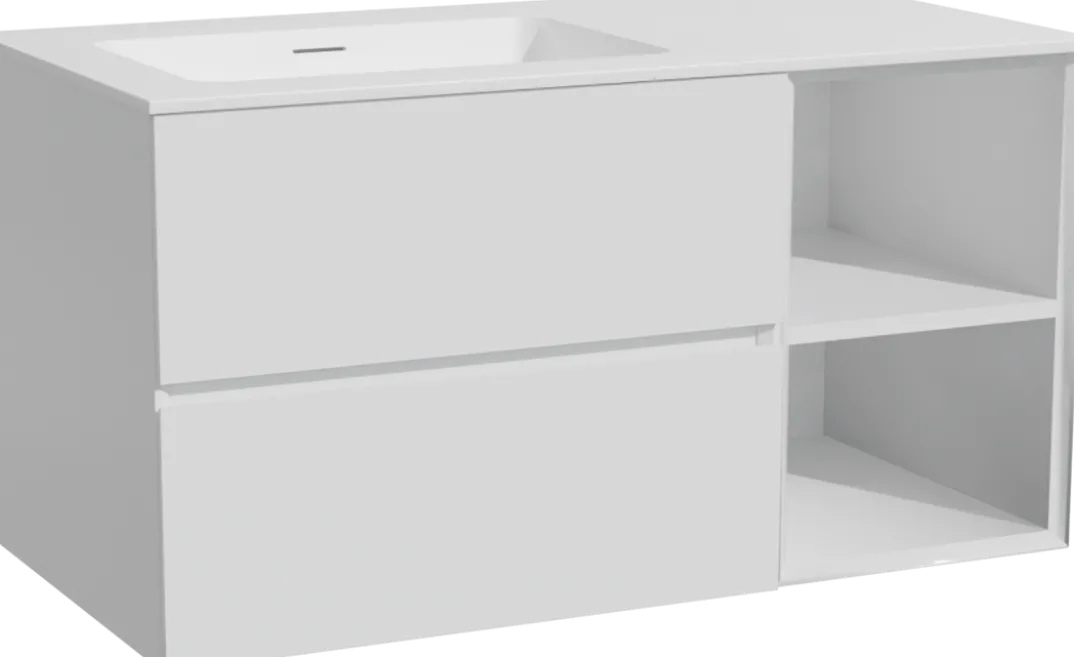 Storke Edge badkamermeubel met Mata wastafel